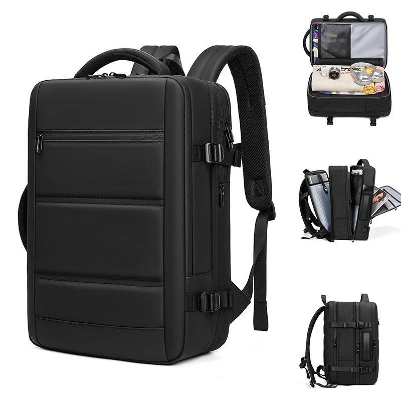 Hot Selling Luxury Unisex 15.6-Inch Laptop Backpack Waterproof Expandable Compartment Travel School Use Made Oxford Material
