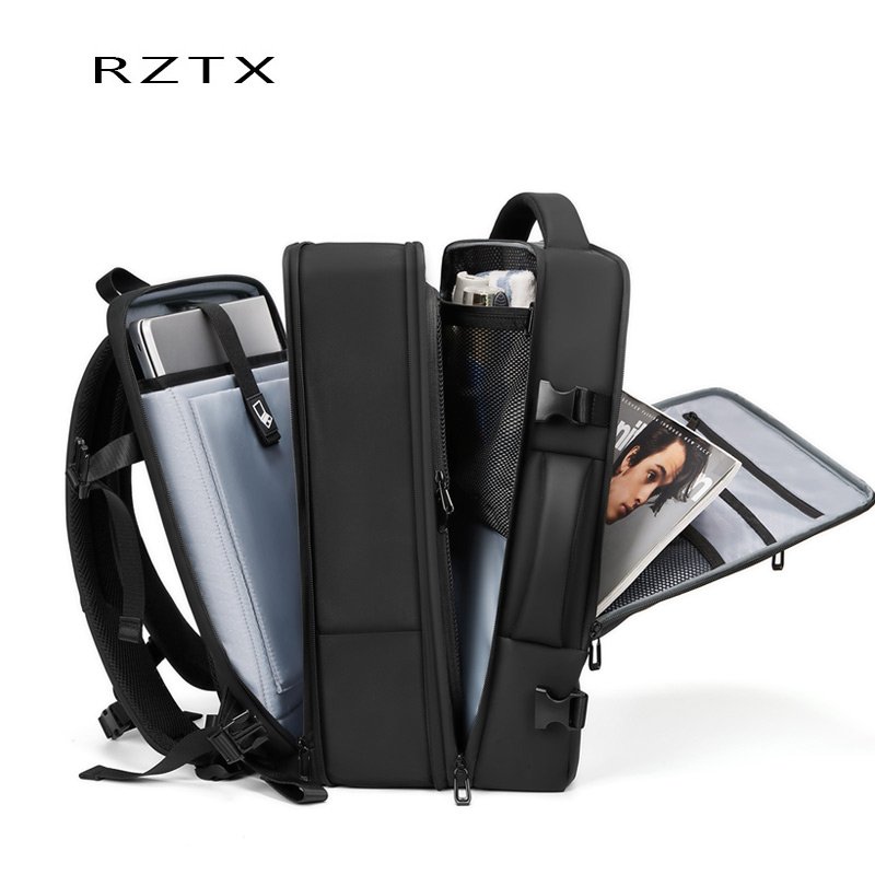 Hot Selling Luxury Unisex 15.6-Inch Laptop Backpack Waterproof Expandable Compartment Travel School Use Made Oxford Material