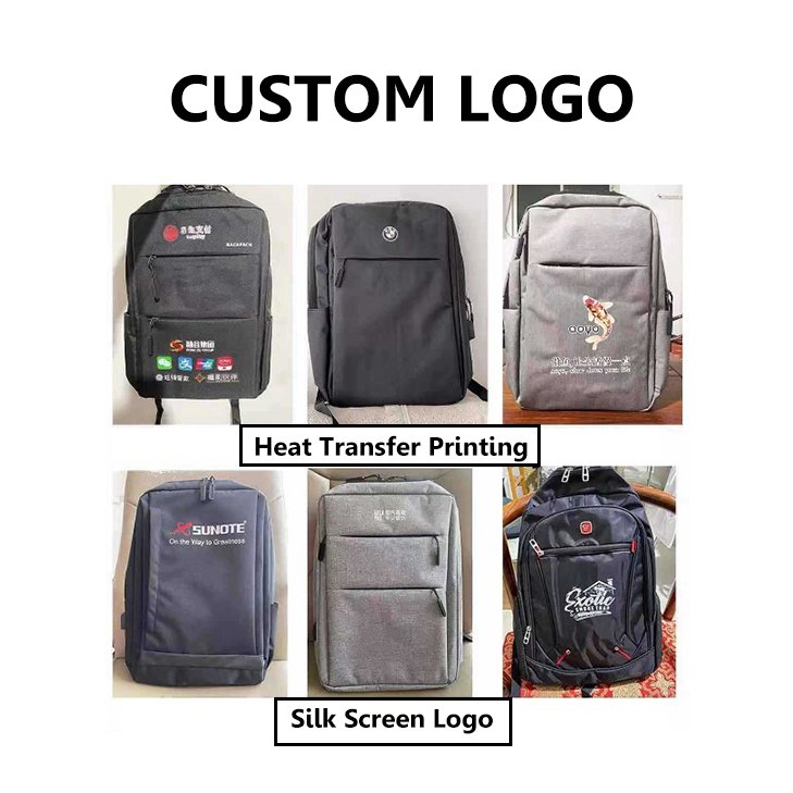 TY OEM wholesale customized logo interlayer tape boys smell proof smart Computer business laptop backpack with compartment