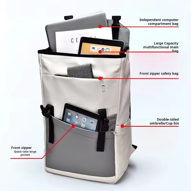 New Factory Stock Anti-Theft Lock Large Laptop Backpack Business Travel Backpack Student Computer Backpack