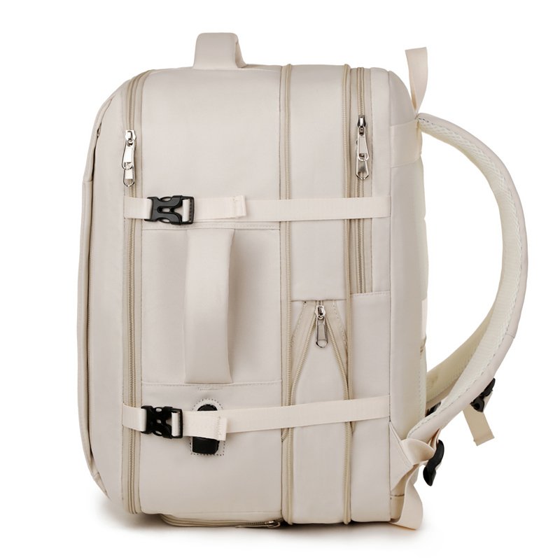 Hot selling fashion expandable travel backpack with usb Customized waterproof anti-theft business laptop backpacks for men