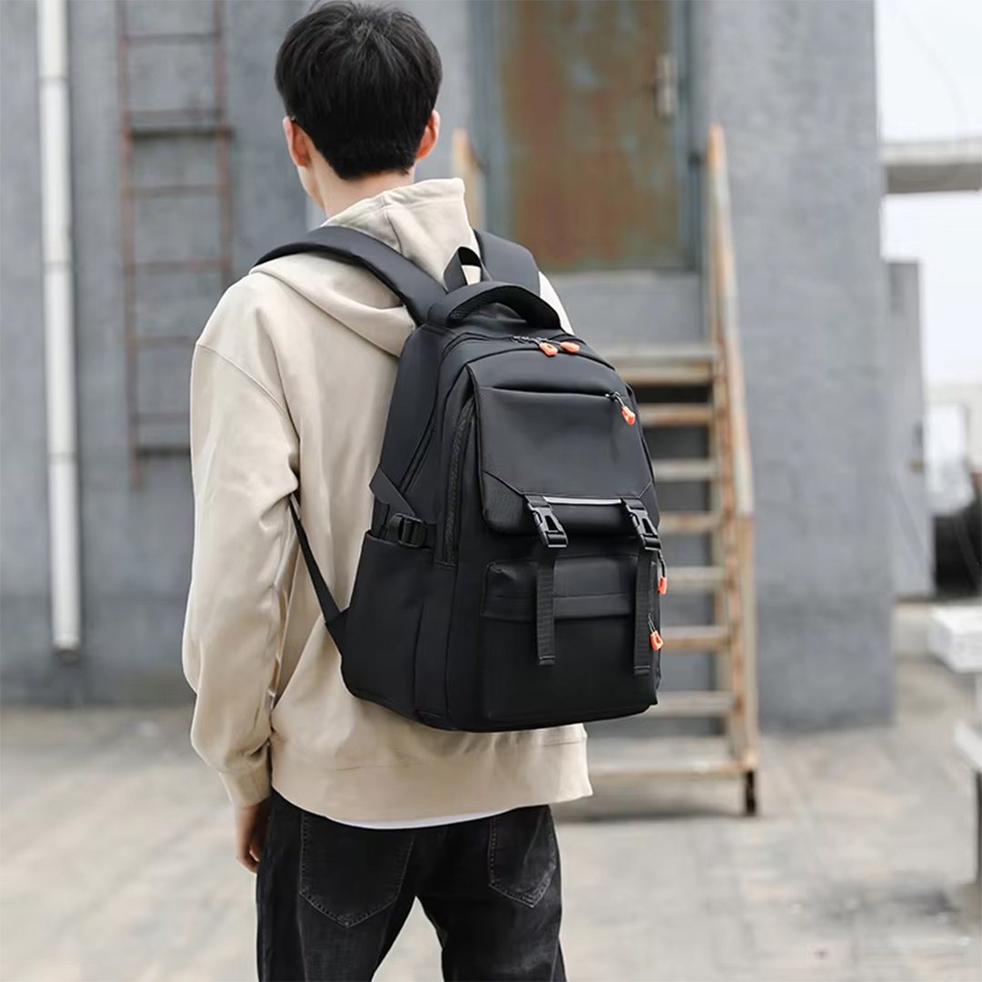 Custom Logo Oxford Waterproof Laptop Backpack Students New Designer Fashionable Cool Travel School Bag USB Zipper Closure Teens