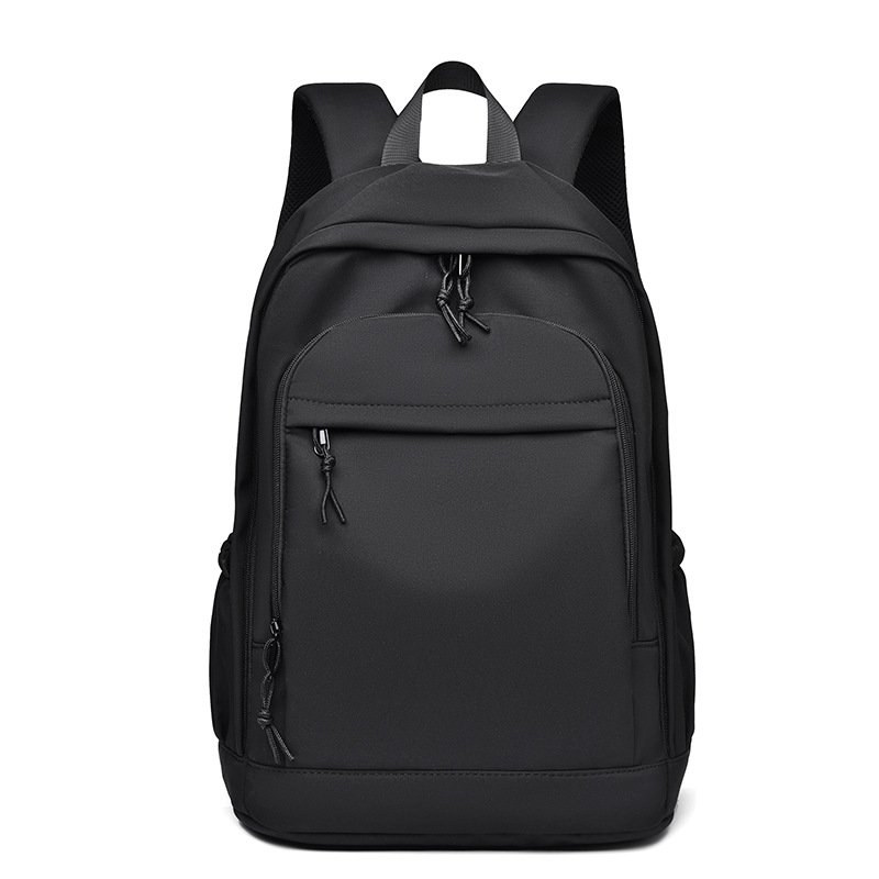 Factory Wholesale School Backpack Laptop Backpack College Bookbags Travel Work Back Pack Bagpack(Solid Beige)