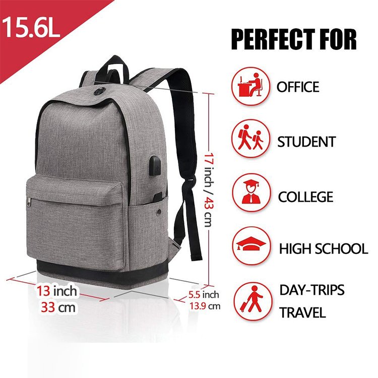Best Price business casual backpack factory customization fashion custom laptop backpack