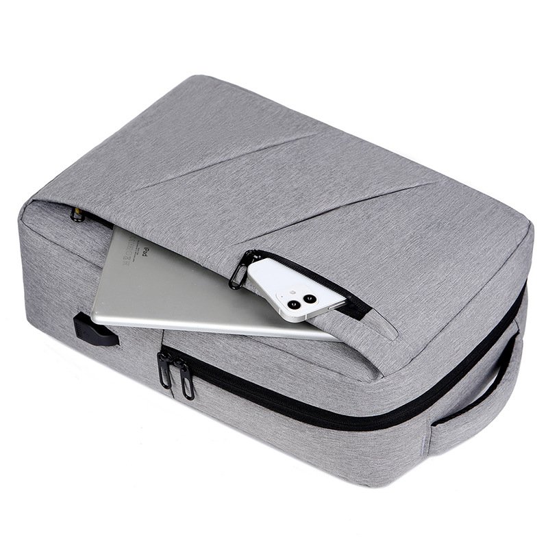 2024 New Travel Laptop Backpack Business Notebook Bag With Usb Charging Port Custom Waterproof Oxford Laptop Backpacks For Women