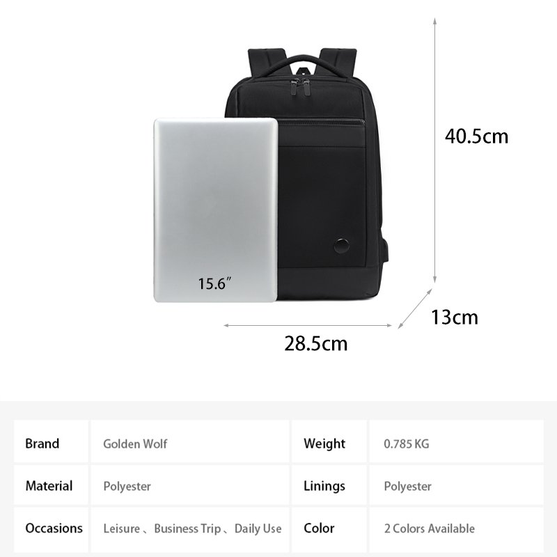 Hot sale large capacity travel business laptop backpack with USB port Custom Brand Other backpacks waterproof backpack sac a dos