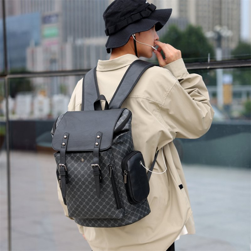 2024 Custom Leather Backpacks Laptop Business Travel Backpack Large Capacity Wholesale Best Sellers Bags For Unisex