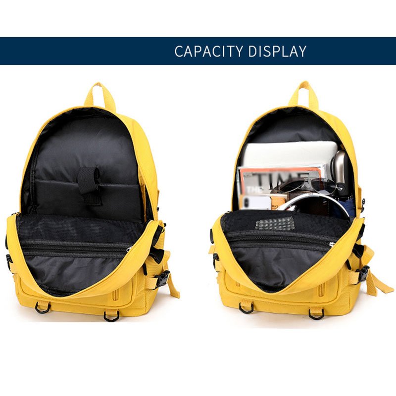 New Design Customized School Bag USB Charging Laptop Backpack Multi functional Large Leisure Waterproof Backpack