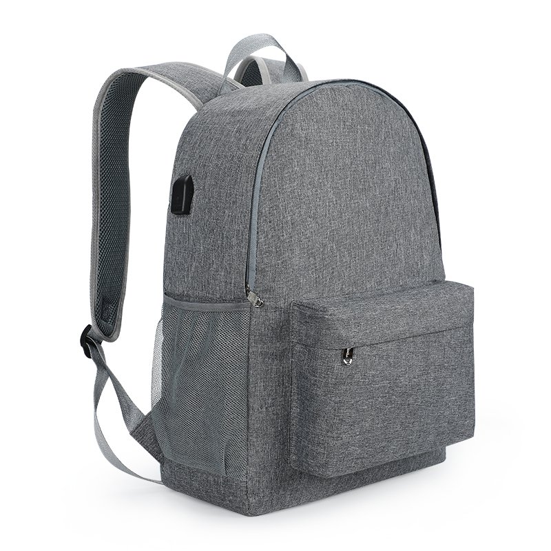 Solid Color High Quality Schoolbag Waterproof Men Women New Style Multifunction Oxford School Business Laptop Backpack