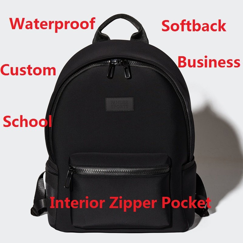 Wholesale Business Backpack Unisex Custom Laptop Backpack Fashion Travel School Student Backpack With Interior Zipper Pocket
