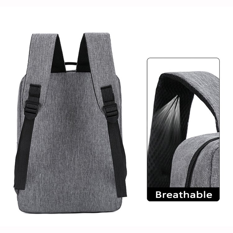 Golden Supplier Mochila Vegan Leather Bags Men Women Good Brands Travel Laptop Backpack With Usb Port