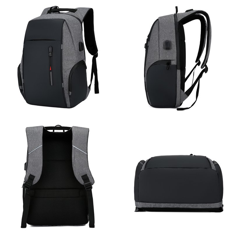 Spring 2022 Waterproof Business Laptop Bag 15.6 Inch Oxford Computer Backpacks With usb charger port