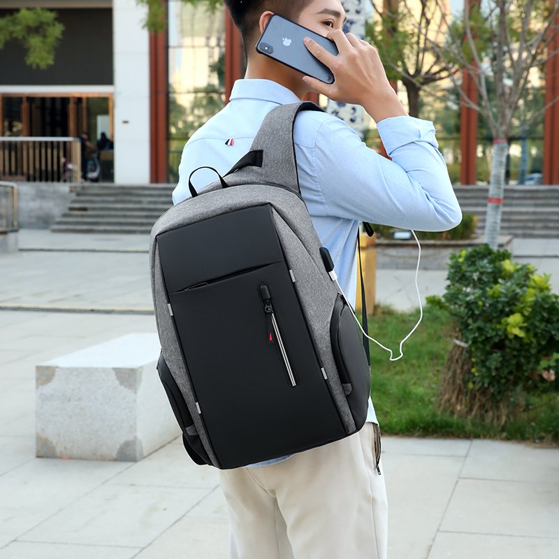 Spring 2022 Waterproof Business Laptop Bag 15.6 Inch Oxford Computer Backpacks With usb charger port