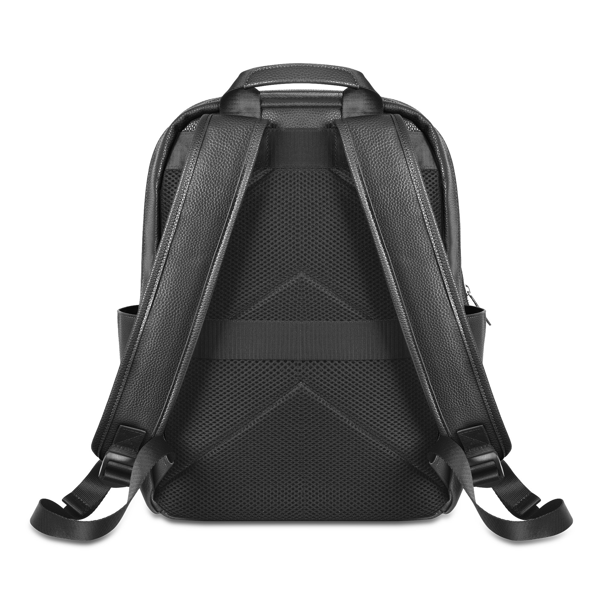 WIWU Wholesale Laptop Backpack for Women Eco-friendly PU Leather Backpack 14 inch Lady Notebook Backpack with front Pocket