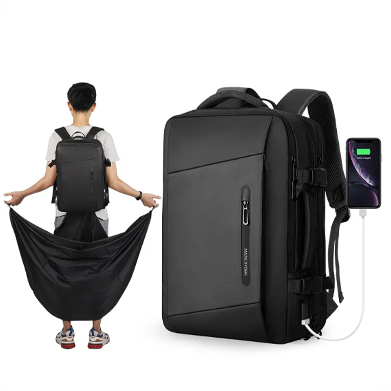 Emergency raincoat Laptop Backpacks with Usb Charging Port Bag travel backpack Wholesale Customization