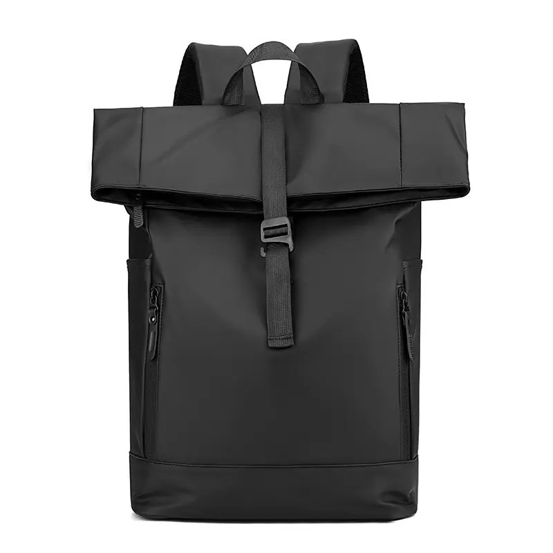 Roll Top Travel Backpack for Men and Women Expandable Waterproof School Bag Casual Daypack Laptop Backpack for Business