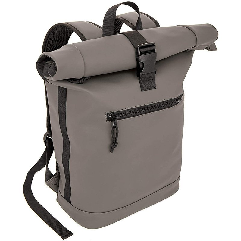 Recycled Laptop Backpack Waterproof School Bags Rolltop backpack