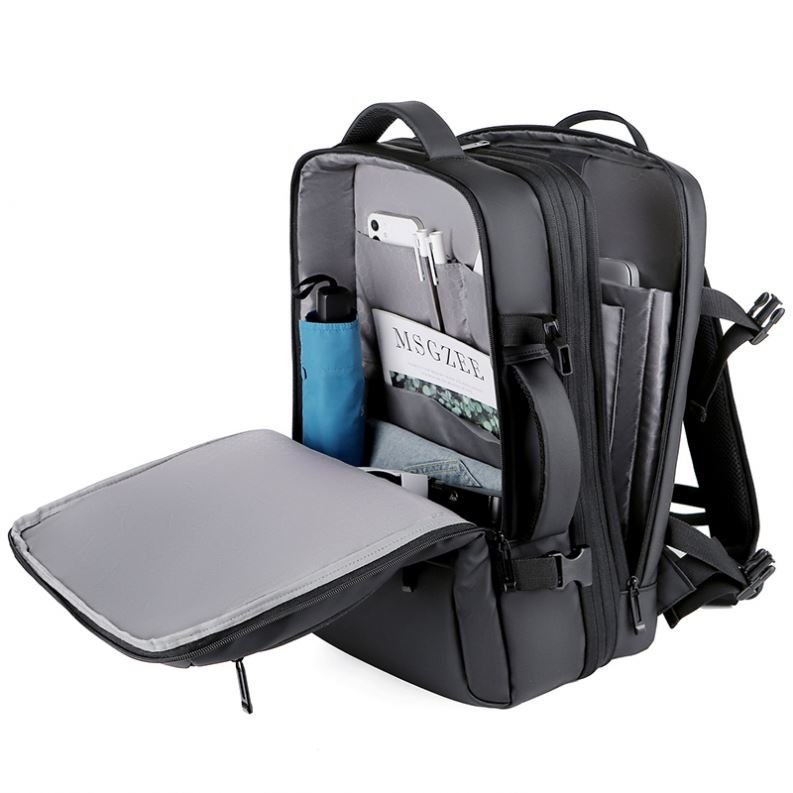 Large Capacity Multifunction Nylon Backpack Anti Theft Smart Laptop Backpack Bag With Usb Charging Port
