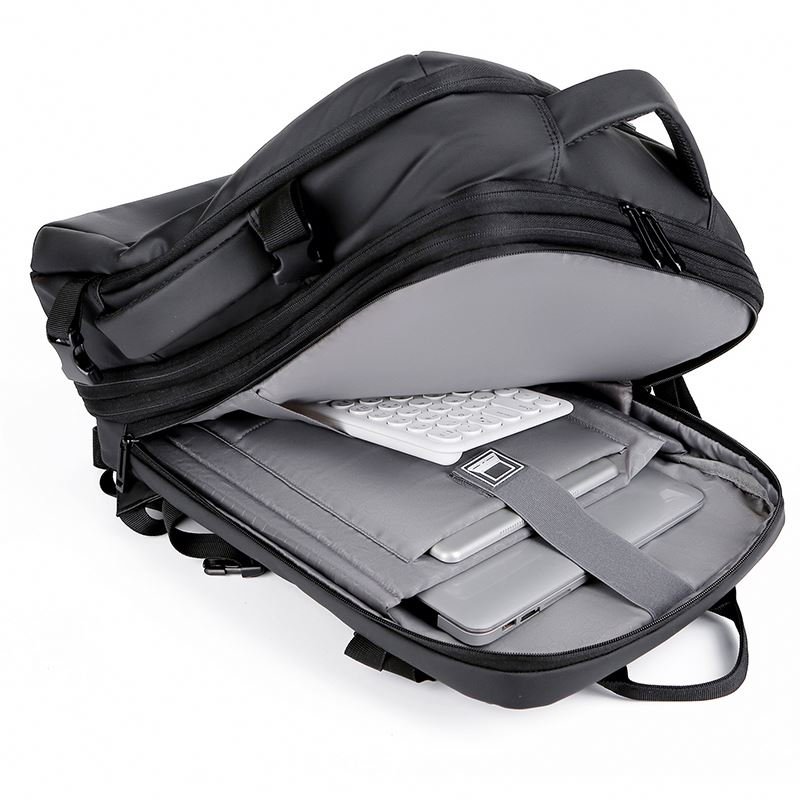Large Capacity Multifunction Nylon Backpack Anti Theft Smart Laptop Backpack Bag With Usb Charging Port