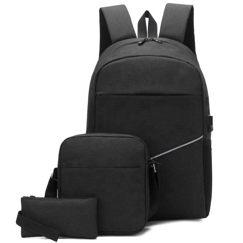 Durable Men Casual Lightweight Mochilas Computer Waterproof Rucksack 16 Inch Bag Black Laptop Backpack