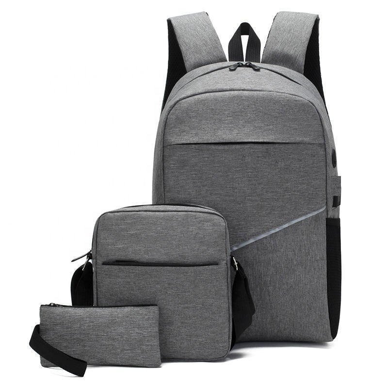 Durable Men Casual Lightweight Mochilas Computer Waterproof Rucksack 16 Inch Bag Black Laptop Backpack
