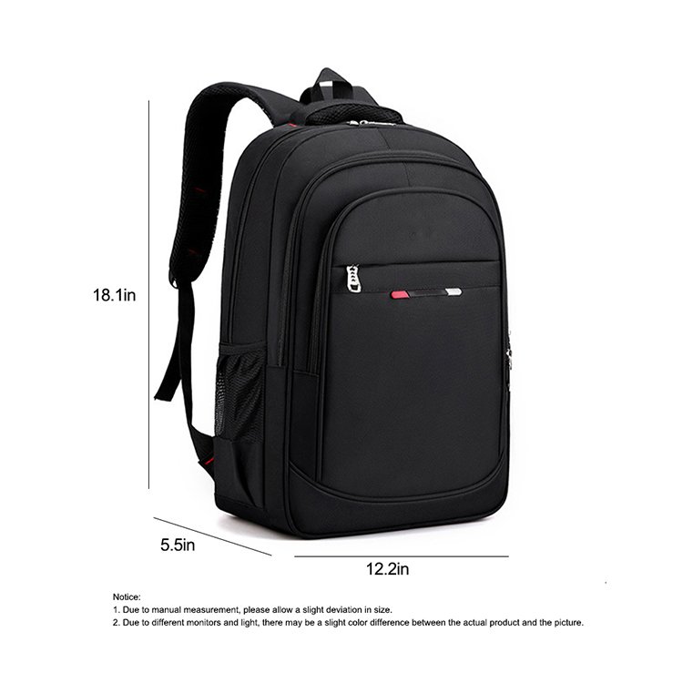 Waterproof Nylon Large Capacity College Student School Bag Backpack Laptop Backpack