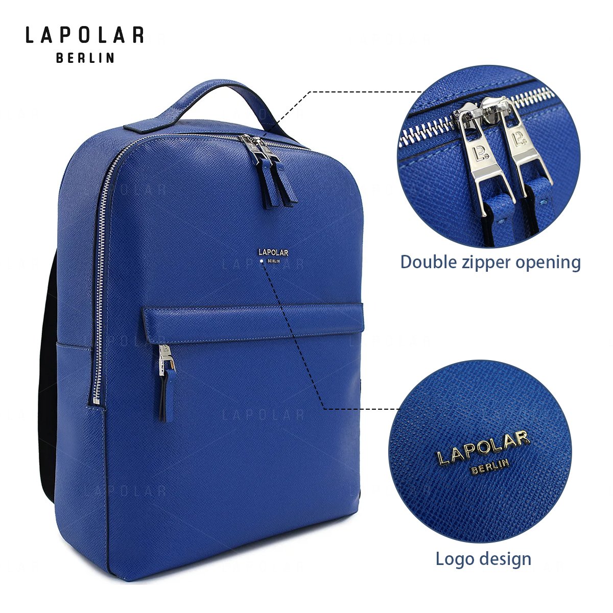 LAPOLAR wholesale new hot sell design fashion custom waterproof travel men backpack casual sports laptop backpacks