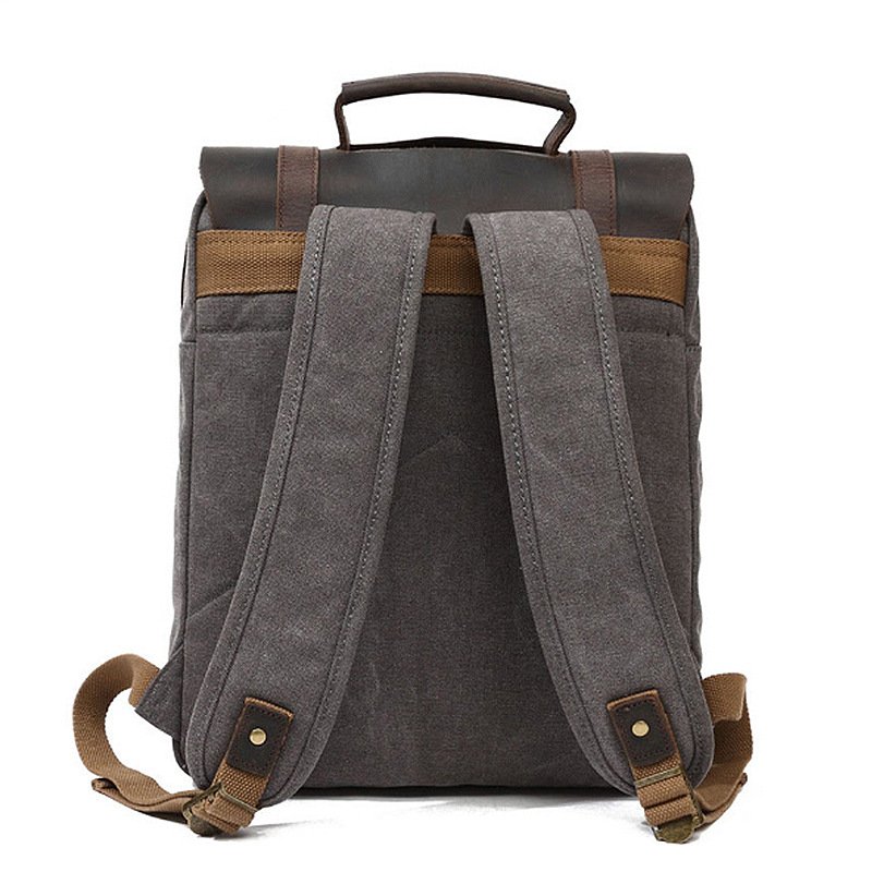 Business Backbag For Men Laptop Backpack Fashion Travel Backpack Womens Fashion Casual Canvas Men Rucksack Packs Back Bag