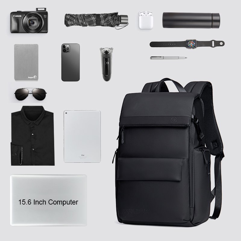 Arctic hunter USB Charger men's Backpack Smart Laptop Backpack Bag new custom laptop backpack mochila zaino sac a dos