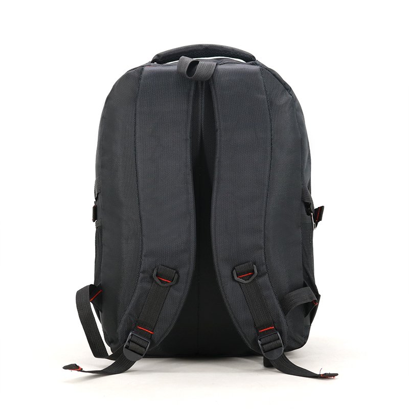 Waterproof black school university anti theft smart USB 17 inch computer men travel laptop backpack bag with usb charger