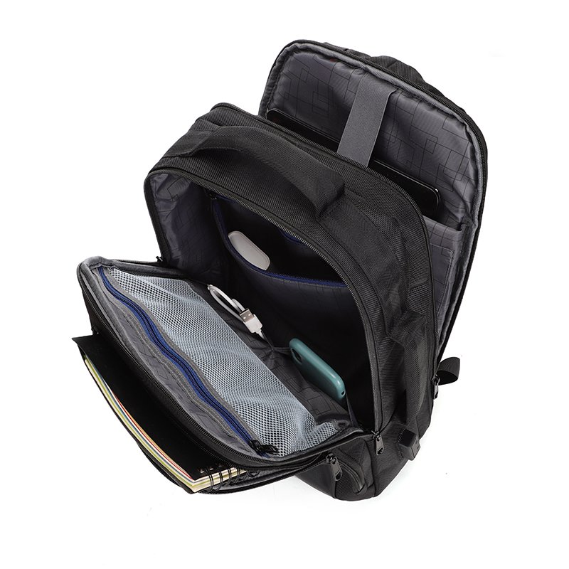 Trendy Business Large-capacity Laptop Bag Computer Expandable Backpack