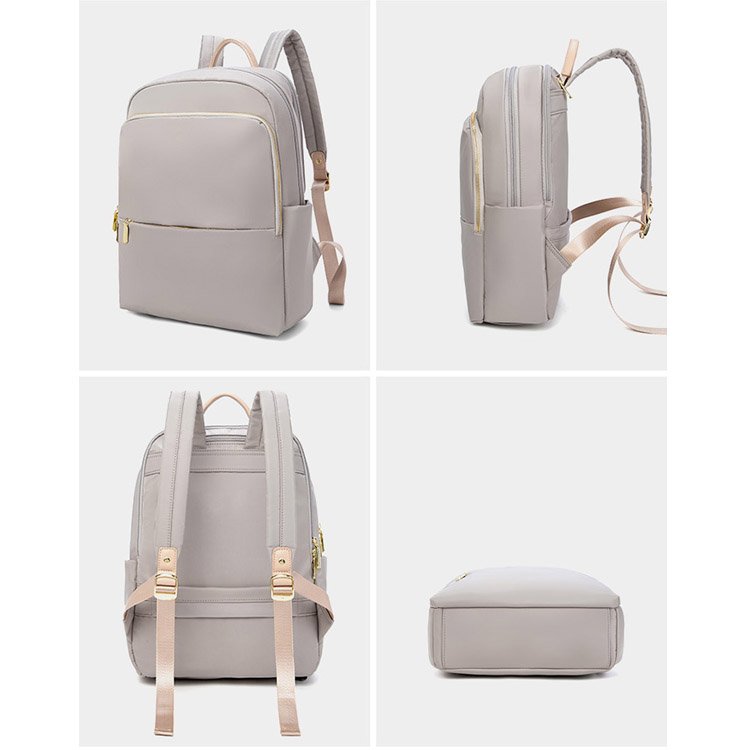 High Quality Women Nylon Business Laptop Backpack Bag Overnight Travel Bag for Women