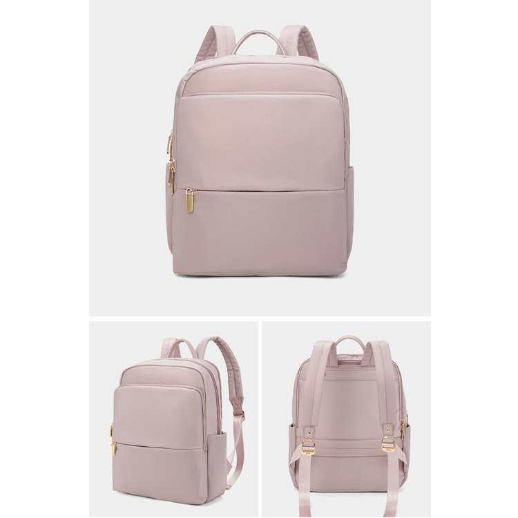 High Quality Women Nylon Business Laptop Backpack Bag Overnight Travel Bag for Women