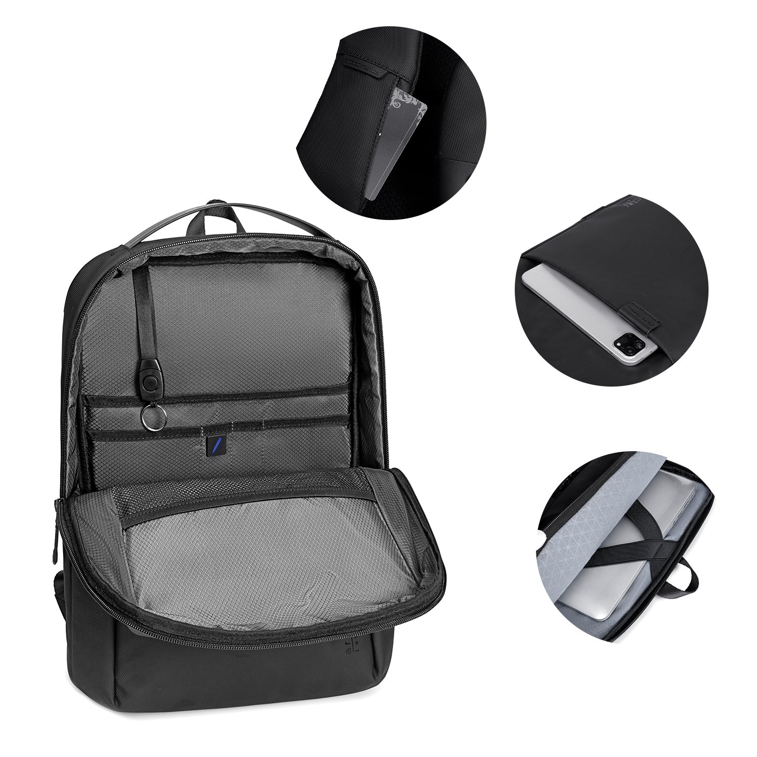 2023 NEW arrival ARCTIC HUNTER with USB Comfortable Breathable Laptop Backpack Outdoor Multi Function Waterproof mochila
