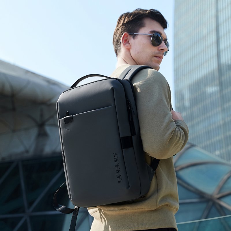 2023 NEW arrival ARCTIC HUNTER with USB Comfortable Breathable Laptop Backpack Outdoor Multi Function Waterproof mochila