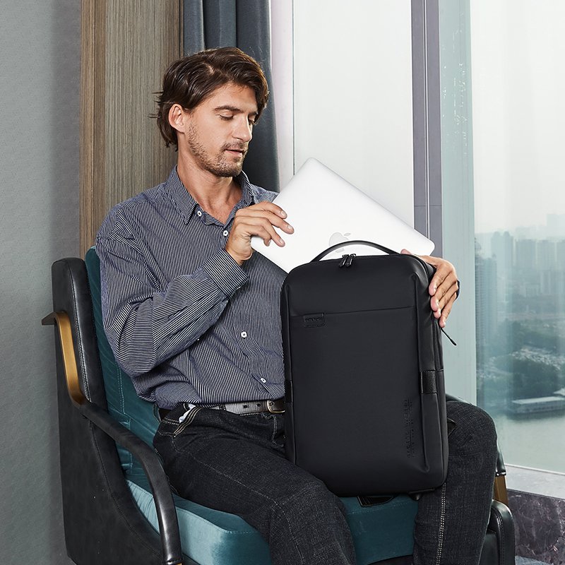 2023 NEW arrival ARCTIC HUNTER with USB Comfortable Breathable Laptop Backpack Outdoor Multi Function Waterproof mochila