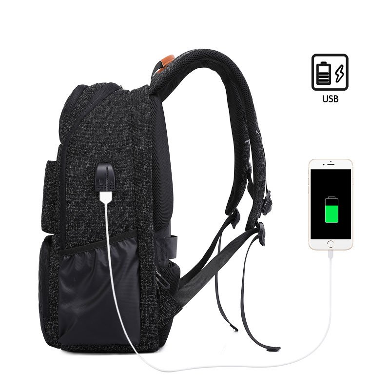 Travel Laptop Backpack Anti Theft College School Backpack for Men and Women with USB Charging Business Computer Backpack Bag