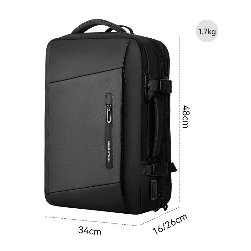 Mark Ryden travel laptop backpack large capacity water repellent backpack for travel and business laptop bags MR9299SJ_KR