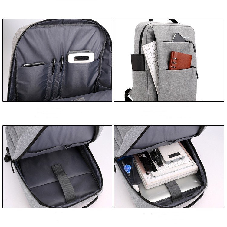 Wholesale Custom Backpack Men Women Waterproof Laptop Backpack With USB Charging Backpack Travel School Bag
