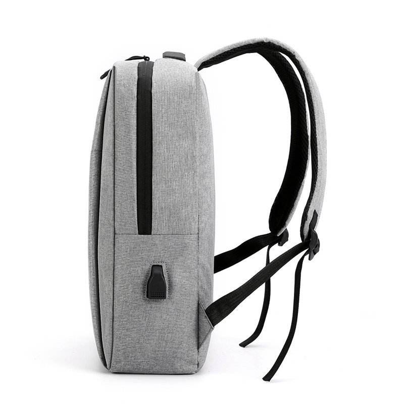 Factory Wholesale New Men's Casual Computer Bag USB Business Gift Student Laptop Backpack