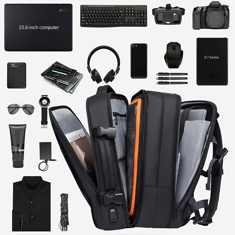 Factory hot sell bag 15.6inch usb waterproof notebook mens polyester laptop bag travel custom school laptop backpacks