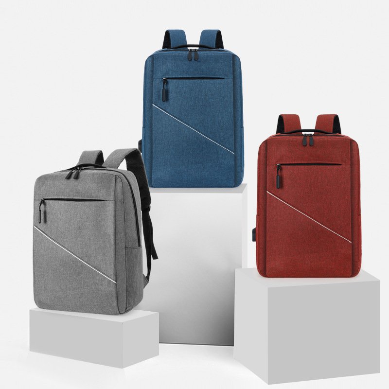 New Design Outdoor Computer Reflective Strip Anti-Scratch Durable Laptop Backpack Set