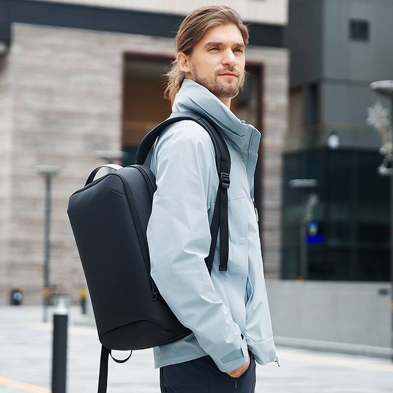 Wholesale Laptop Backpacks Water Repellent Light Weight Travel Backpack Bag For Men Thin Business Backpack