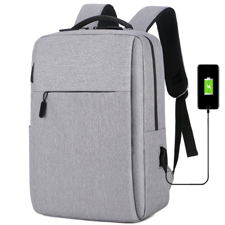 New Leisure Laptop Backpack Large Capacity Men's Business USB Travel Shoulder Bag
