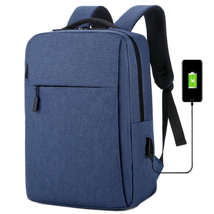 New Leisure Laptop Backpack Large Capacity Men's Business USB Travel Shoulder Bag