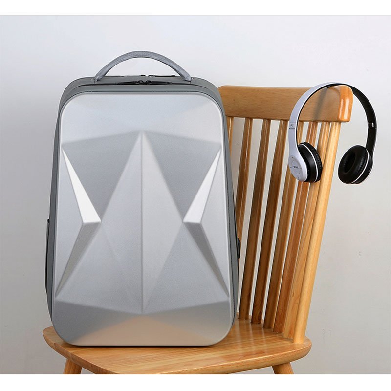 Fashion Casual ABS hard shell mens 17 inch daily life travel backpacks business laptop bag hardshell computer backpack