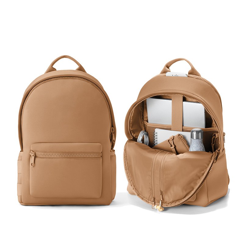 Custom Waterproof Gym Sport Backpack travel bag Large capacity design New fashion Neoprene Backpack for women