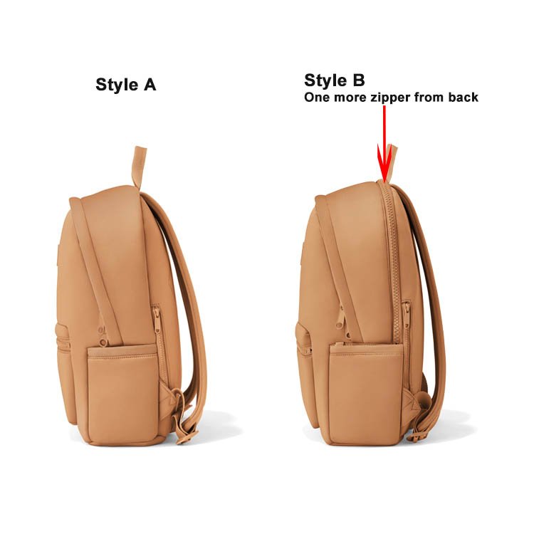 Custom Waterproof Gym Sport Backpack travel bag Large capacity design New fashion Neoprene Backpack for women