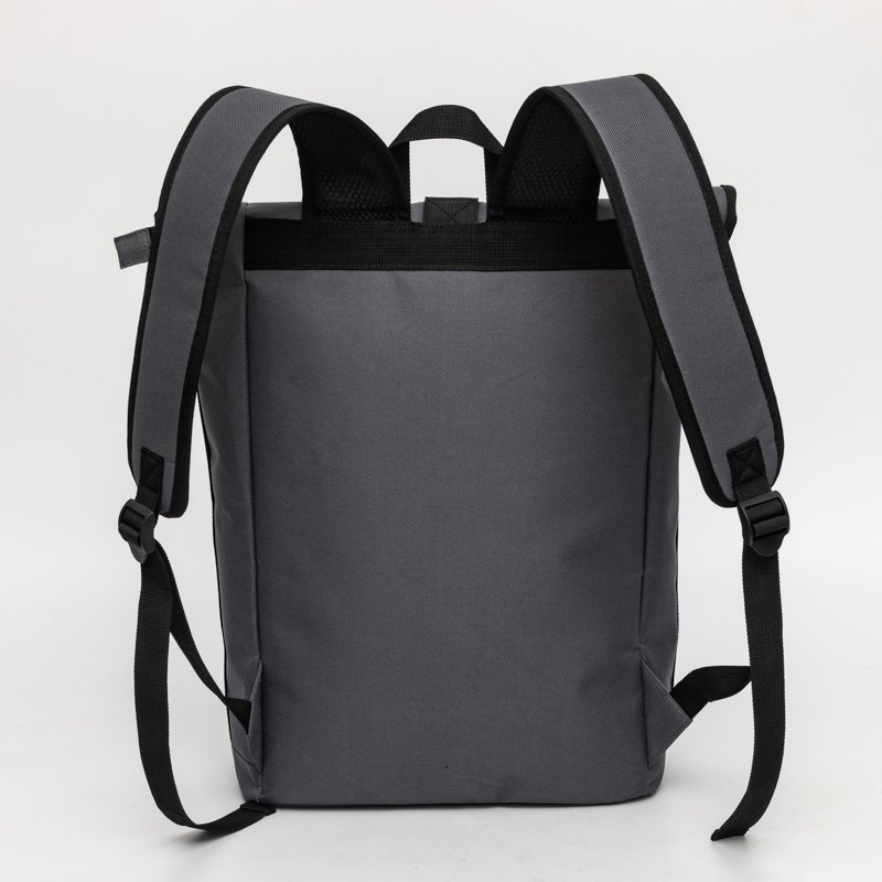 Business Mens Teenagers School Notebook laptop backpack Bag Mochila Roll Top Zipper Closure Eco RPET Designer Travel backpack