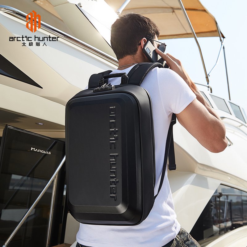 Arctic Hunter New Fashion Men 17 inch Laptop Backpack USB Charging Durable School Smart Waterproof Backpack Anti Theft